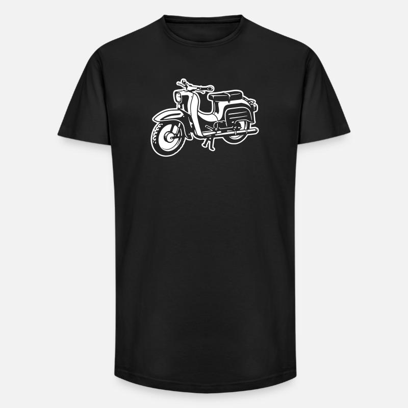 Schwalbe - Image différente - T-shirt coupe longue homme - noir