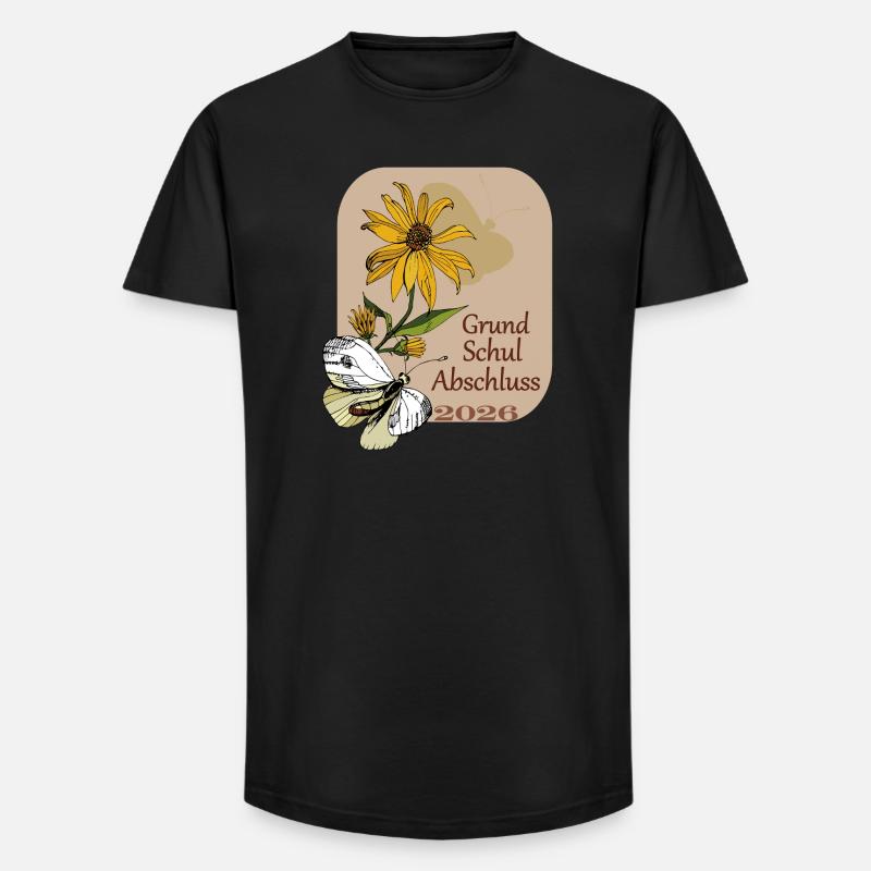  Schulabschluss 2026 - Long Fit Männer T-Shirt - Schwarz