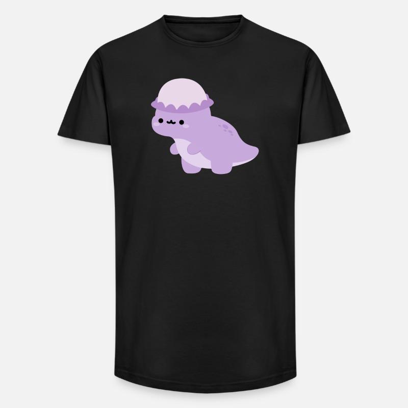 Pachycephalosaurus Dolly - Long Fit Männer T-Shirt - Schwarz