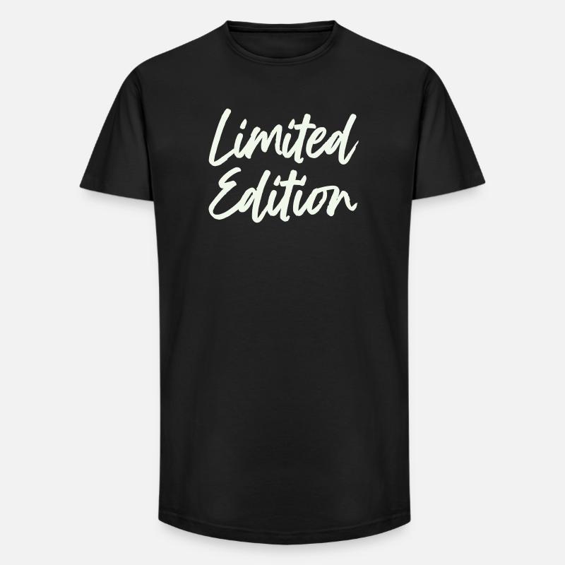 limited_edition- - T-shirt coupe longue homme - noir