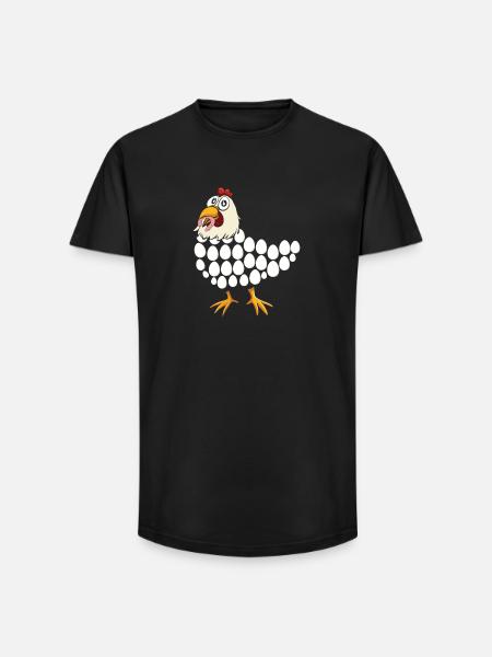 Chicken Whisperer Chicken Chicken Keeper Chickens - Long Fit Men's T-Shirt - black