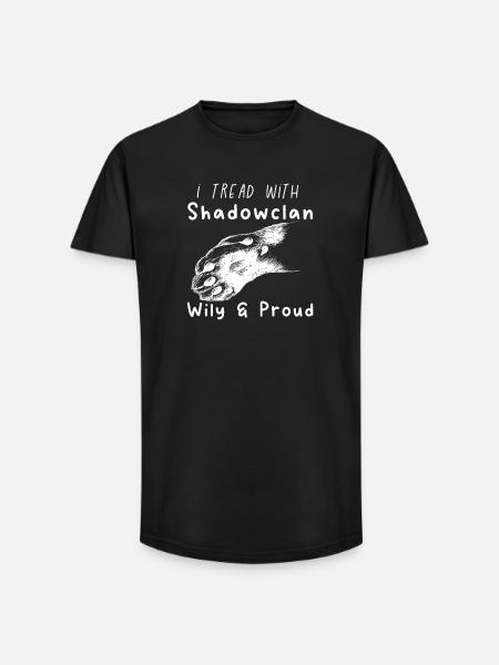 shawdowClan Pride-warriors cats lover - Long Fit Men's T-Shirt - black
