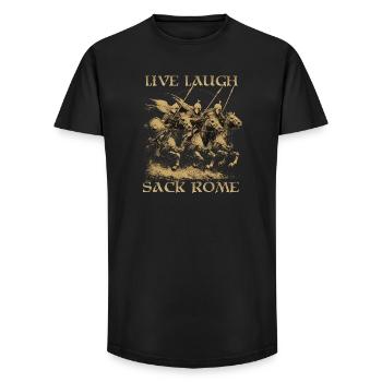 Late Antique History Romans Germanic tribes HEMA Buhurt - Long Fit Men's T-Shirt - black - Front - AI Model Male 185 light (185cm)