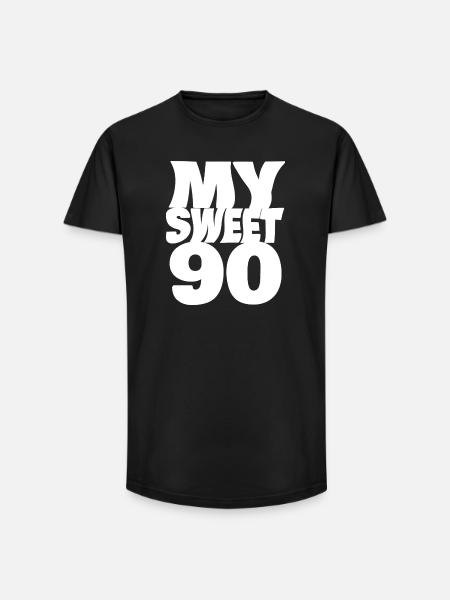 Suess 90 - T-shirt coupe longue homme - noir