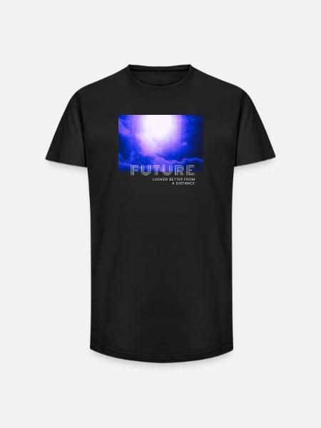 Future - Long Fit Männer T-Shirt - Schwarz