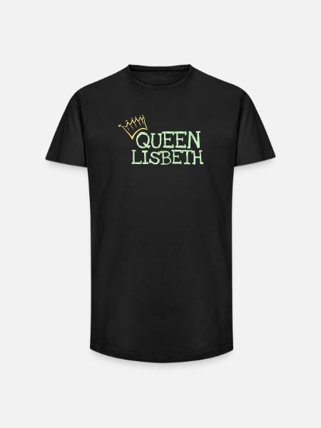 Lisbeth - T-shirt coupe longue homme - noir