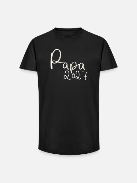 Dad 2027 - Long Fit Men's T-Shirt - black