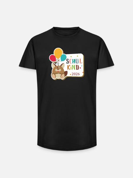 Schulstart - Long Fit Männer T-Shirt - Schwarz