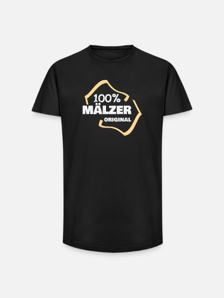 Work Maelzer - Long Fit Men's T-Shirt - black