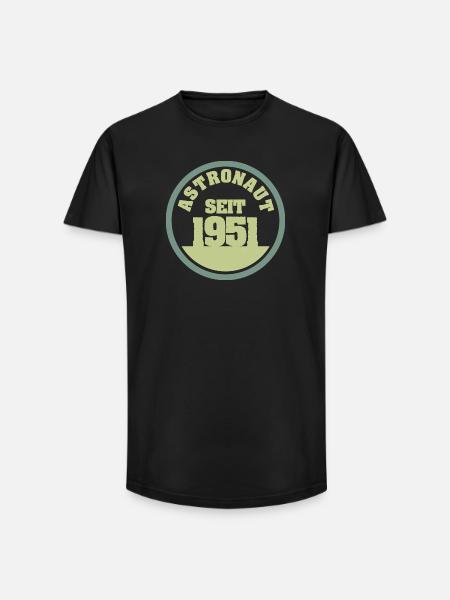 1951 - Long Fit Men's T-Shirt - black