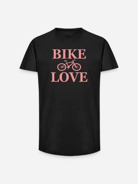 Vélo Vélo : Adore dire - T-shirt coupe longue homme - noir