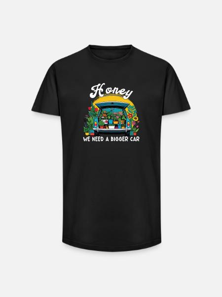 Funny gardening fun mothers - Long Fit Men's T-Shirt - black