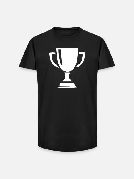 Cup Victory Gift Sportsman - Long Fit Men's T-Shirt - black