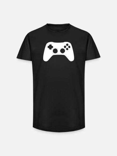 Gamer Gaming Gift - Long Fit Men's T-Shirt - black