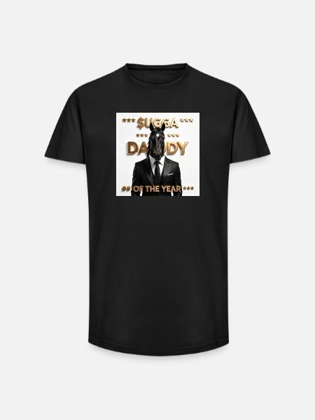 Sugga Daddy Horse Couture - Long Fit Männer T-Shirt - Schwarz