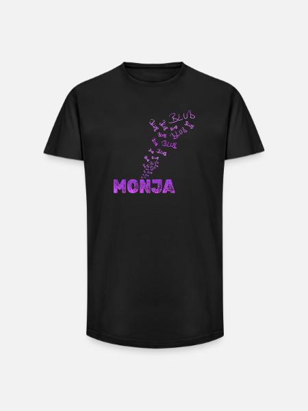 Spass - Long Fit Männer T-Shirt - Schwarz