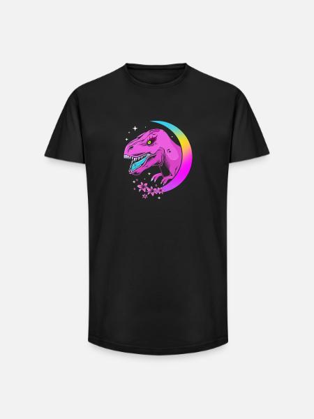 Pastel Gothic - Long Fit Men's T-Shirt - black