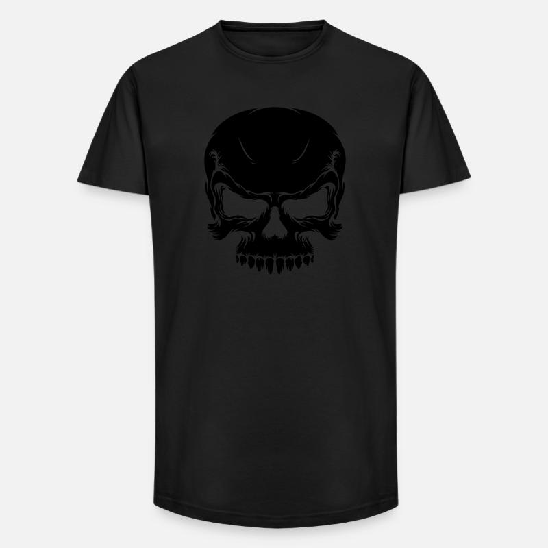blutfleck - blood - blut - Long Fit Männer T-Shirt - Schwarz