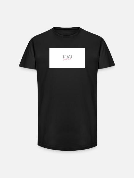 Team Conrad - Long Fit Men's T-Shirt - black