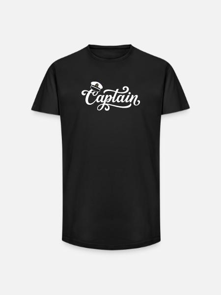 Capitaine Cap Sailing - T-shirt coupe longue homme - noir
