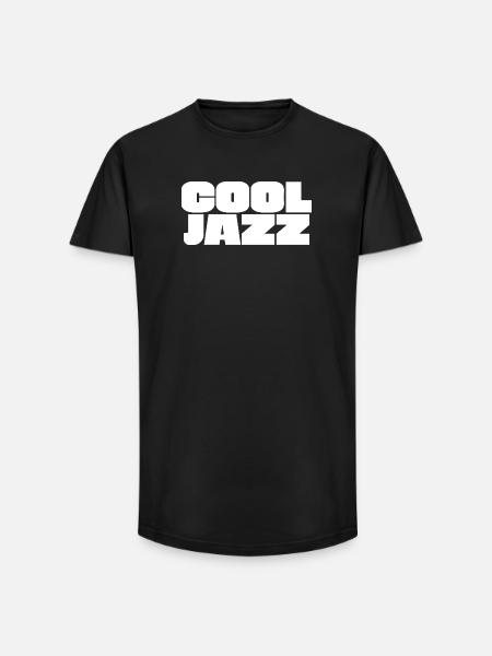 Cool Jazz  - Long Fit Men's T-Shirt - black