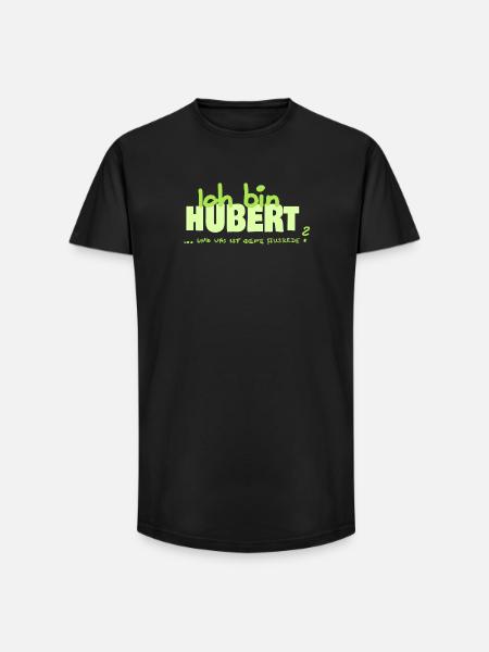 Gift for Hubert - Long Fit Men's T-Shirt - black