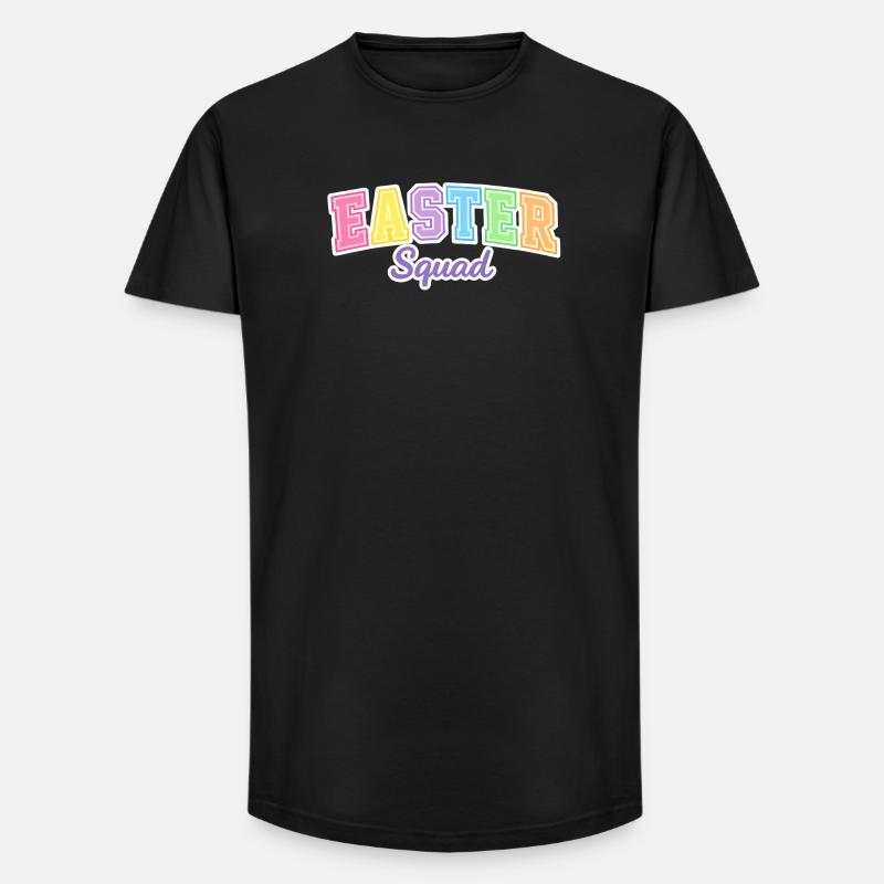 Easter Squad Egg Hunt - Long Fit Männer T-Shirt - Schwarz