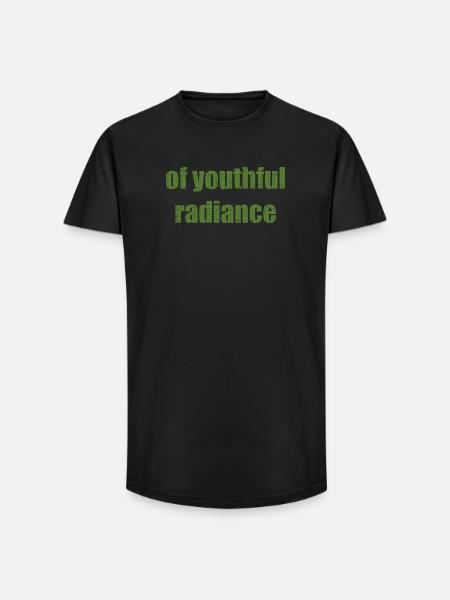 d’éclat de jeunesse - T-shirt coupe longue homme - noir