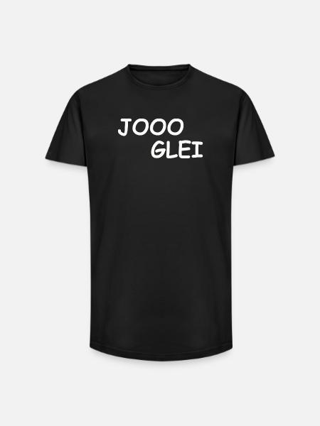 JOOO GLEI - T-shirt coupe longue homme - noir