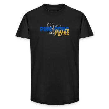 Ping Pong Player - T-shirt coupe longue homme - noir - Devant - AI Model Male 185 light (185cm)