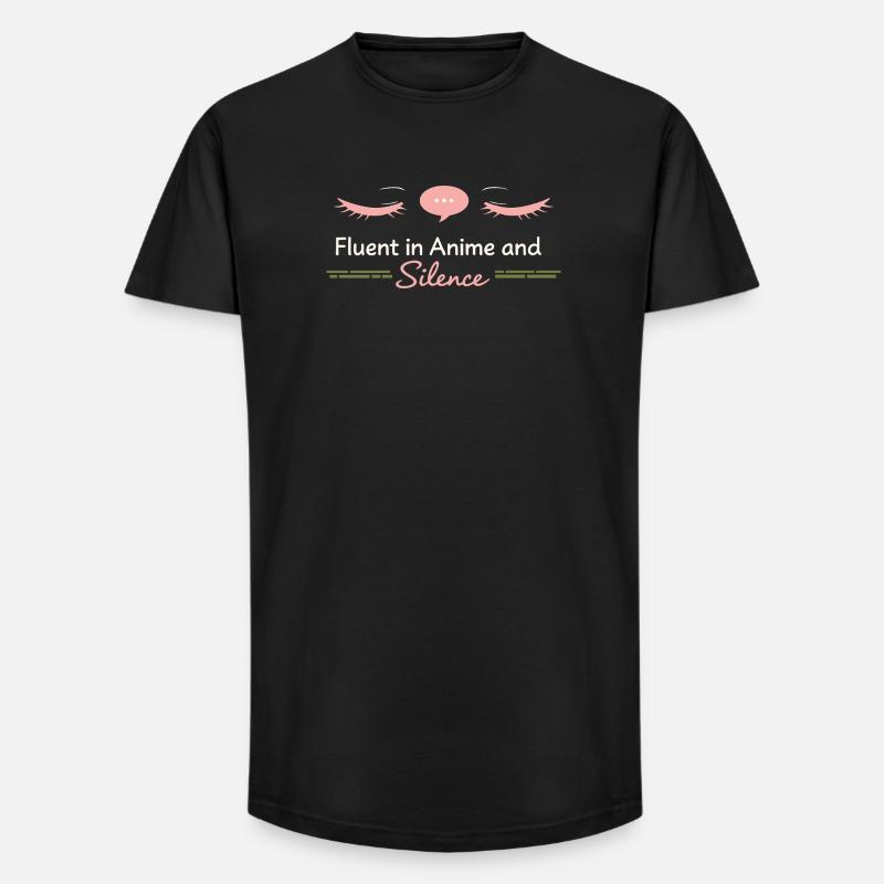 Anime-introvert Weeb Stubenhocker - Long Fit Männer T-Shirt - Schwarz
