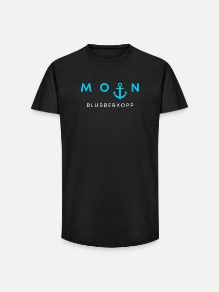 Mondanker Design - Long Fit Männer T-Shirt - Schwarz