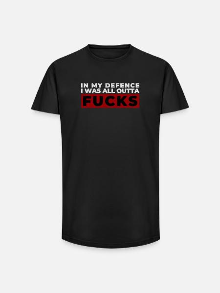 Bold Expressive Protest Design - Long Fit Men's T-Shirt - black