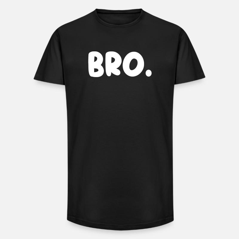 Bruder! - Long Fit Männer T-Shirt - Schwarz