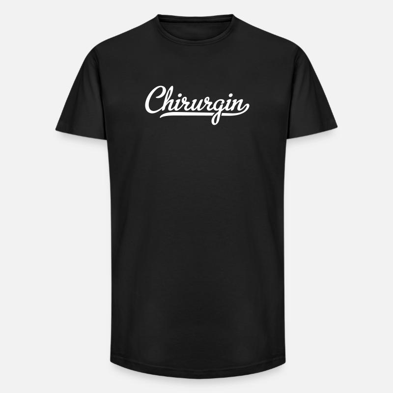 Chirurgin - Long Fit Männer T-Shirt - Schwarz