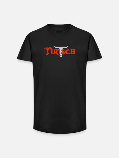 Tirisch Folk-Rock - Long Fit Männer T-Shirt - Schwarz