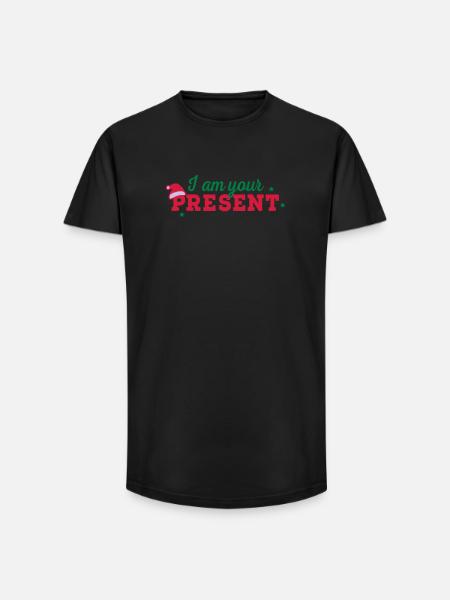 Christmas - Long Fit Men's T-Shirt - black