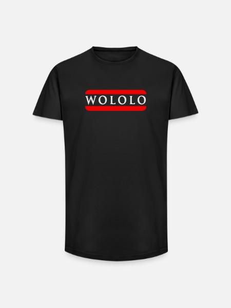 Wololo - 2a - Mobii_3 Edition - white - Long Fit Men's T-Shirt - black