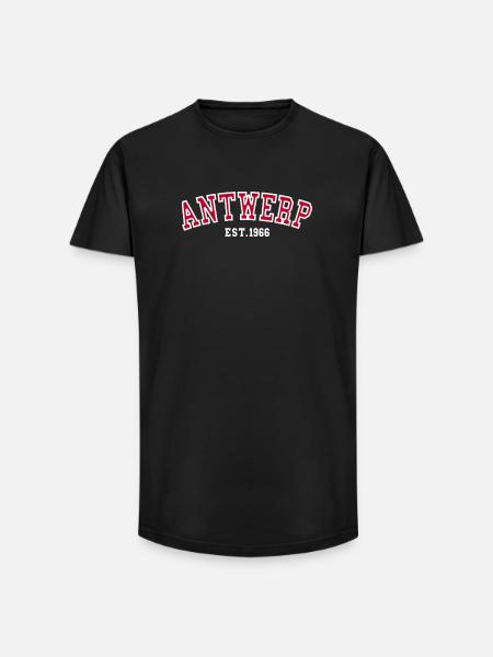 Antwerp Est. 1966 - Long Fit Men's T-Shirt - black