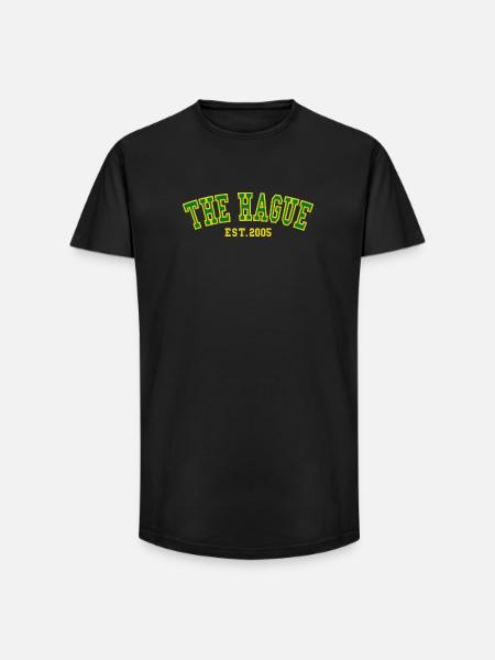 The Hague Est. 2005 - Long Fit Men's T-Shirt - black