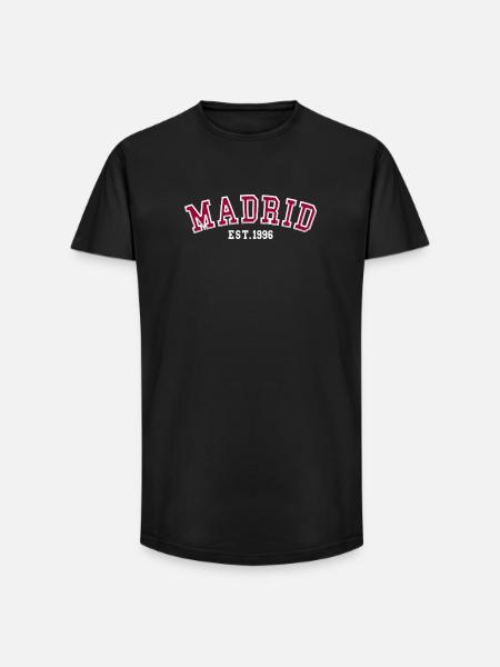 Madrid Est. 1996 - Long Fit Men's T-Shirt - black