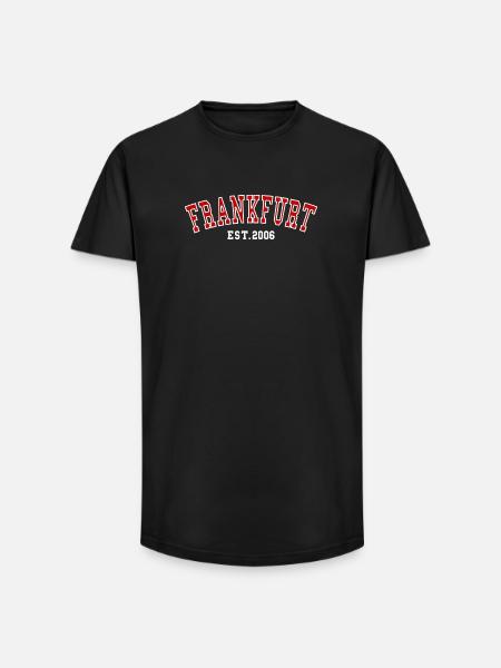 Est. Francfort 2006 - T-shirt coupe longue homme - noir