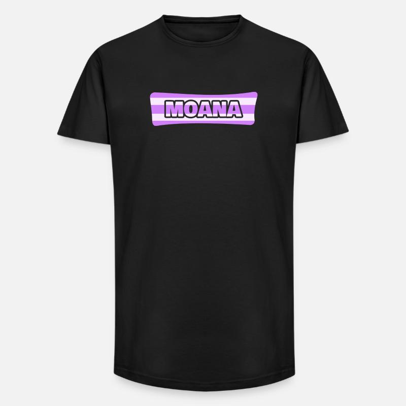 Moana - Long Fit Männer T-Shirt - Schwarz
