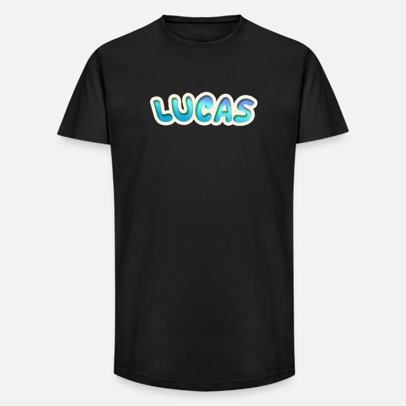Lucas als Beruf - Long Fit Männer T-Shirt - Schwarz