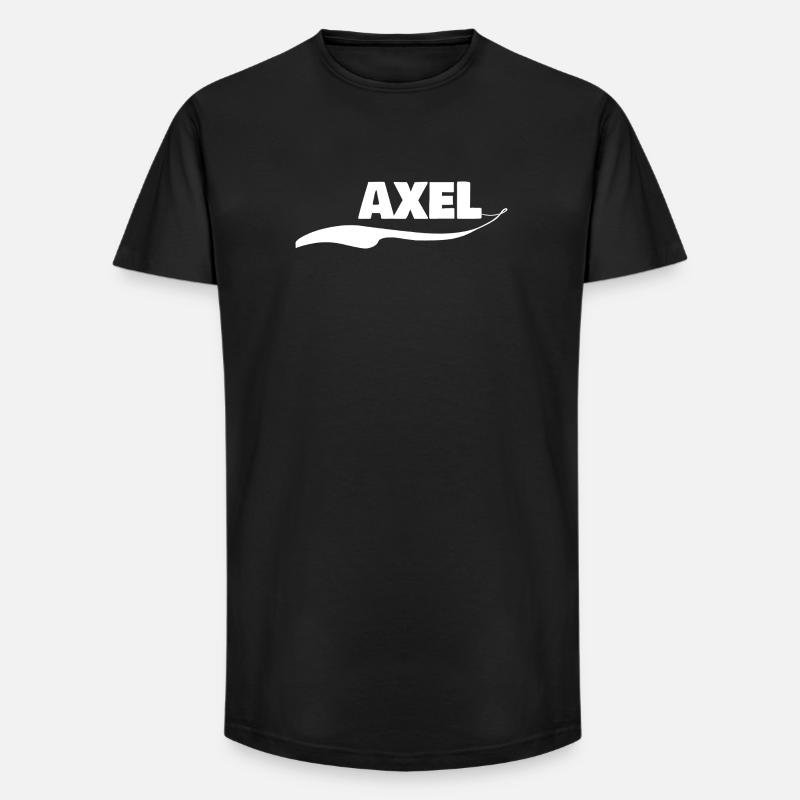 Geschenk Axel - Long Fit Männer T-Shirt - Schwarz