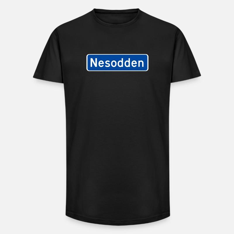 Die Nasenspitze - Long Fit Männer T-Shirt - Schwarz