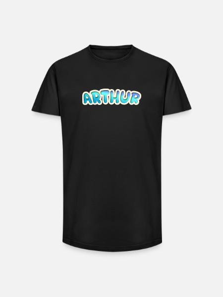 Occupation Arthur - Long Fit Men's T-Shirt - black