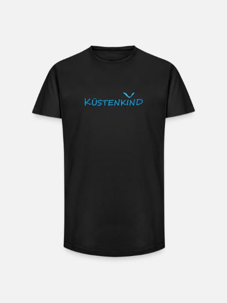 Enfant côtier - T-shirt coupe longue homme - noir