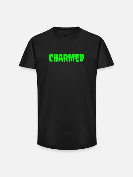 Enchanted Forest Mythical Creature Design - Long Fit Men's T-Shirt - black