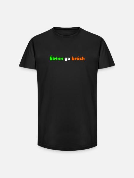 Eirin go brach - Long Fit Männer T-Shirt - Schwarz